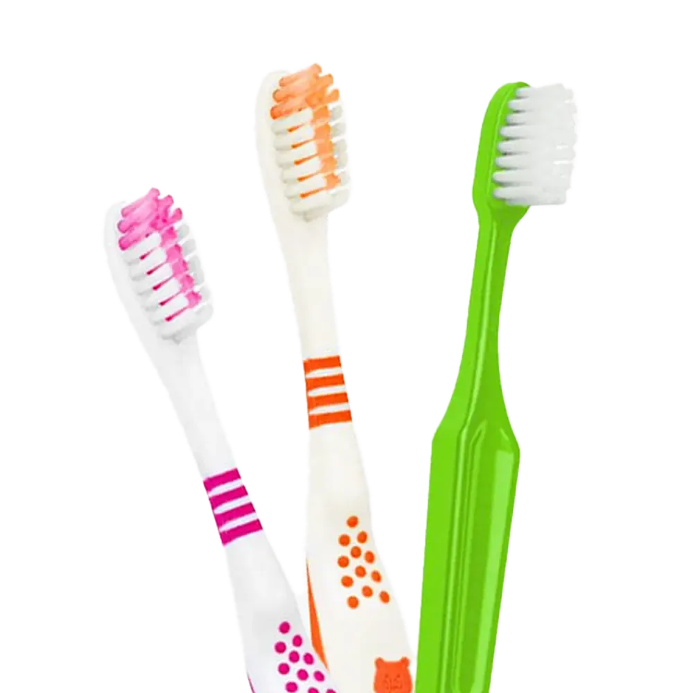 miękkie szczoteczki dla dzieci i niemowląt