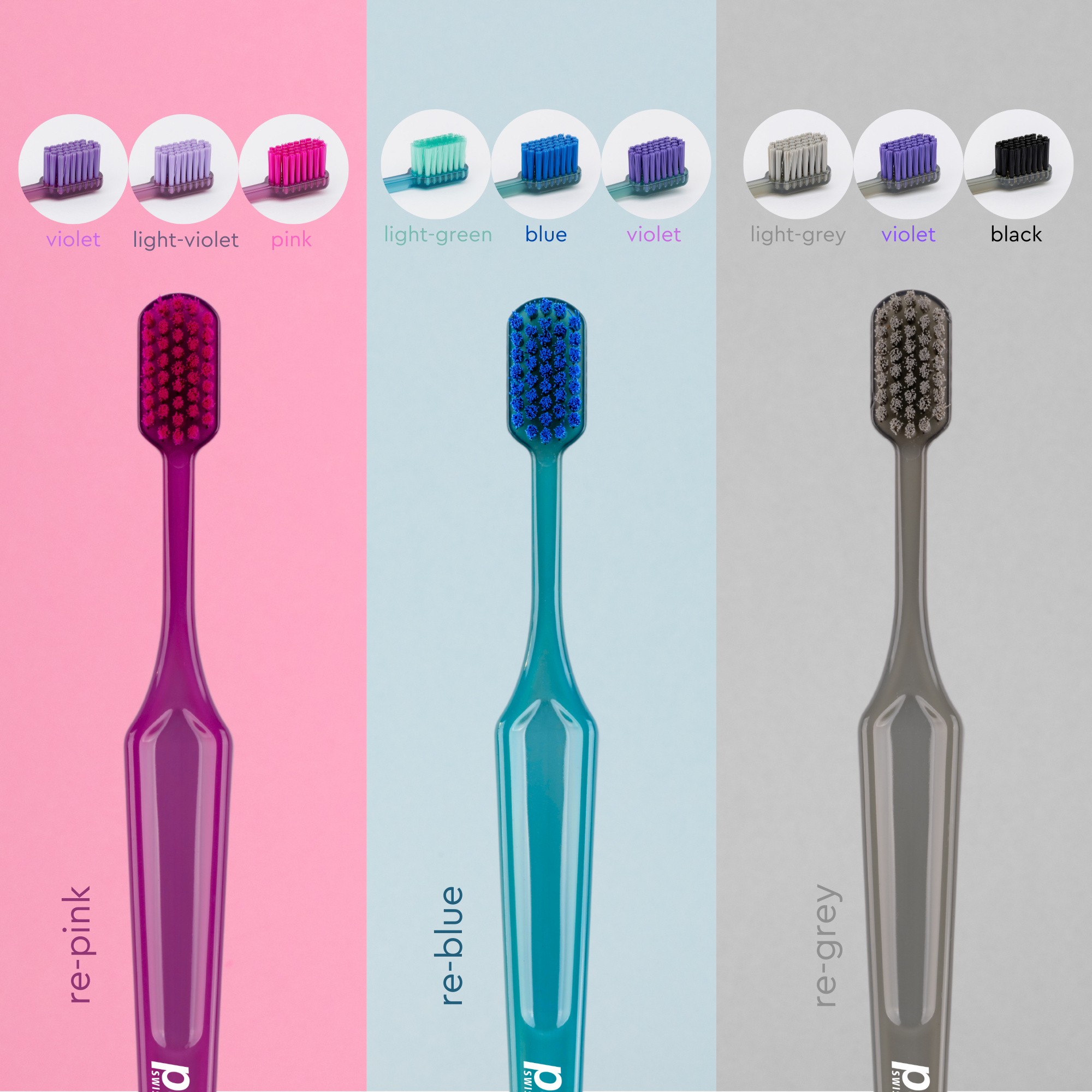 szczoteczka z recyklingu